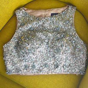 Vintage Royal Queen Diamond Top